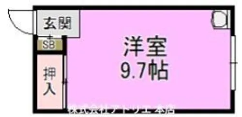 マルショービル【4階】の間取り