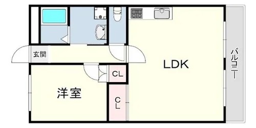 アビタ・コア3【4階】の間取り