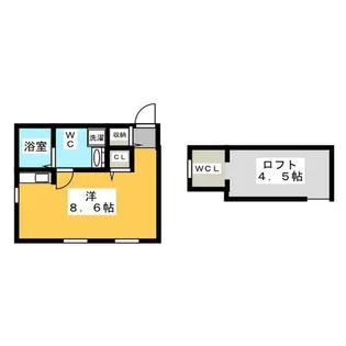 ロフト壱番館【1階】の間取り