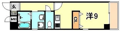 CURRENT KITAGAWA【3階】の間取り