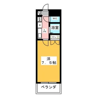 シェリーメゾン【7階】の間取り