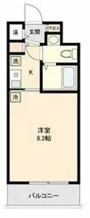 アーバンフラッツ新栄【9階】の間取り