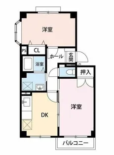 ヴィクトワール高須【202号室】の間取り
