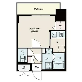 エスリードレジデンス上前津フロント【9階】の間取り