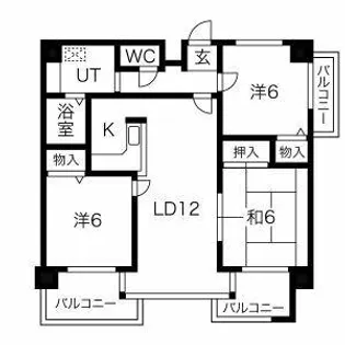 アトレ武庫【7階】の間取り