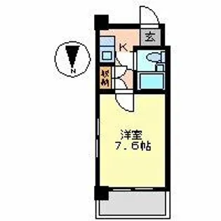 ルピナス栄【4階】の間取り