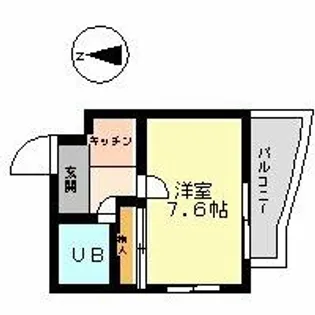 ルピナス栄【5階】の間取り