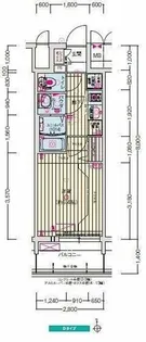 プレサンスTHE新栄【13階】の間取り
