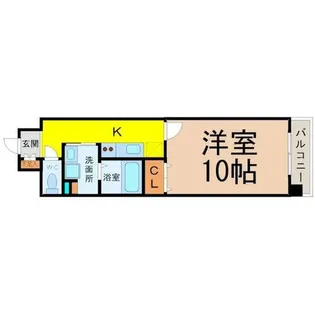 Gramercy Sakae【12階】の間取り