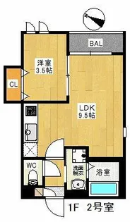 REGALEST 博多駅南【1階】の間取り