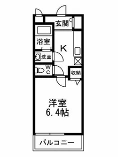 コンフォール旭【2階】の間取り