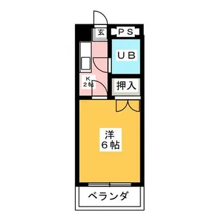 パールハイツ松原【3階】の間取り