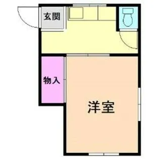 昇幸ハイツ【4階】の間取り