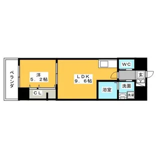 RESIDENCE DRACAENA【7階】の間取り