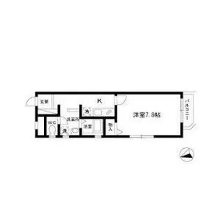CASA PAZZO【4階】の間取り