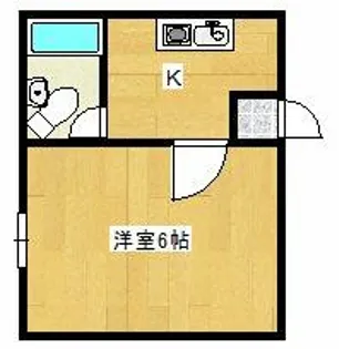 ヒルズアベニューひとみ【106号室】の間取り