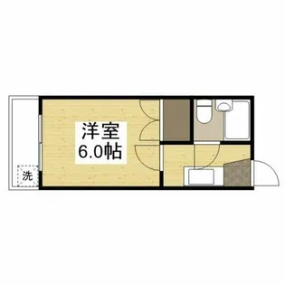 アルファ嬉野【238号室】の間取り