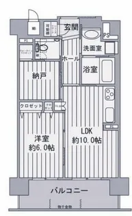 エイジングコート姫路【9階】の間取り