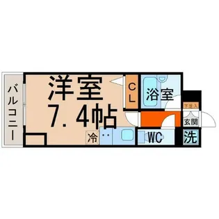 RIDGE堀田【2階】の間取り