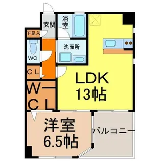 Espoir i(エスポワールアイ)【3階】の間取り