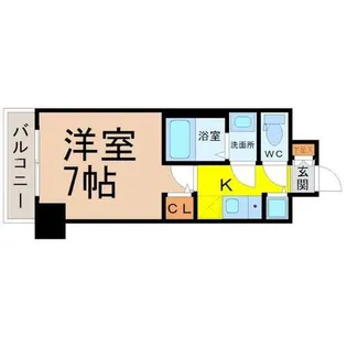 ヴィラマリオン【6階】の間取り