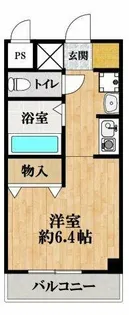 リバーランド堺東【3階】の間取り