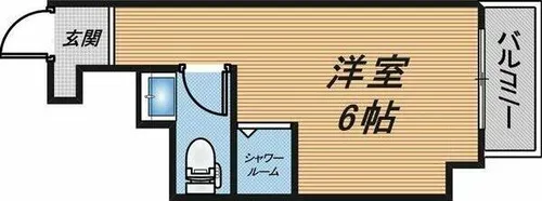 ライオンズマンション日本橋【2階】の間取り