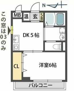 インフィルドⅡ【8階】の間取り