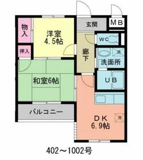 エクセルOGM【10階】の間取り