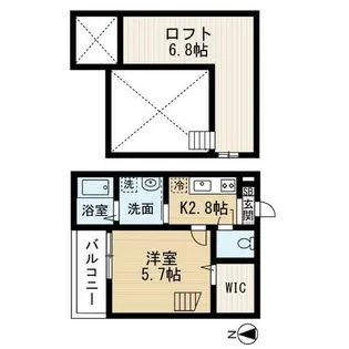 Sunlitgarden(サンリットガーデン)【1階】の間取り