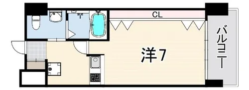 W.O.B.ROKKOHMICHI【3階】の間取り
