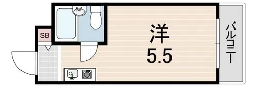 メゾン・ド・エクラン【3階】の間取り