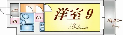 ダイアパレス西神戸【4階】の間取り