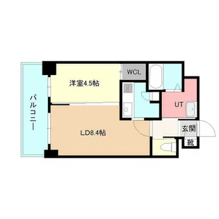 小泉マンションMem19【902号室】の間取り