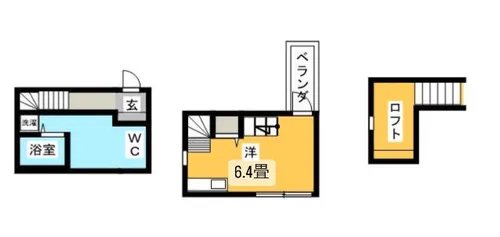 ラ・アンジェ栄生【1階】の間取り