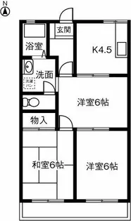 コートハイム【2階】の間取り