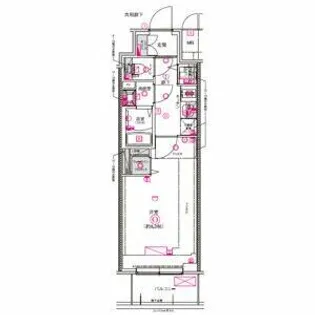 CREST TAPP名古屋山王【4階】の間取り