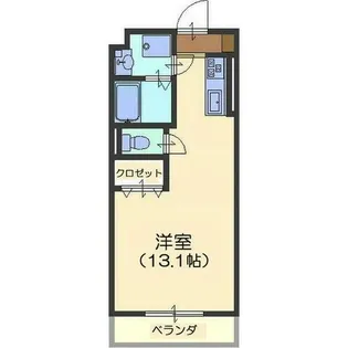 ハイトピア瑞穂【5階】の間取り