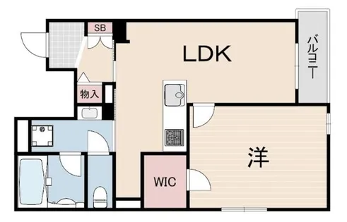 SOURIRE OKAMOTO【1階】の間取り