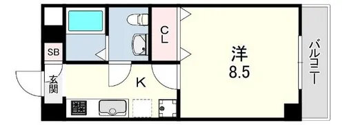 サンシャ3【3階】の間取り