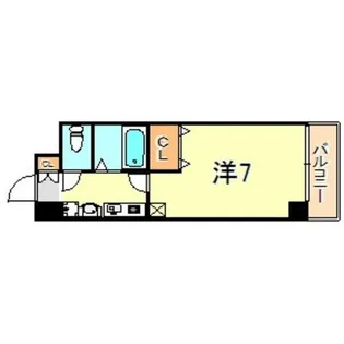 バッハレジデンス神戸ウェスト【5階】の間取り