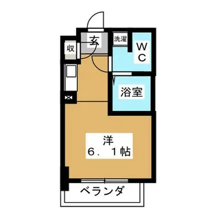 ドール丸の内【2階】の間取り