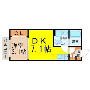 エトワール大曽根【2階】の間取り