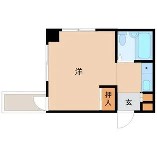 グローバル竹馬【3階】の間取り