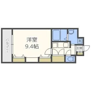 リンデン東薬院【3階】の間取り