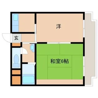 サン兵庫【5階】の間取り