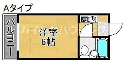 パークコート住之江【1階】の間取り