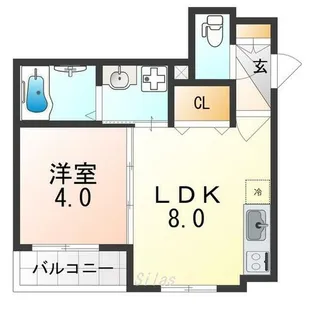 GRAND FUSE【2階】の間取り