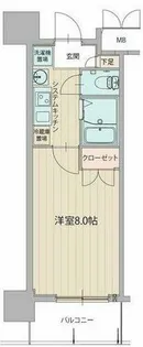 パルティール原駅前【12階】の間取り