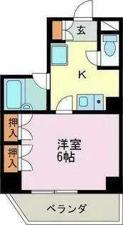 ラ・メゾン・ヴェール【5階】の間取り